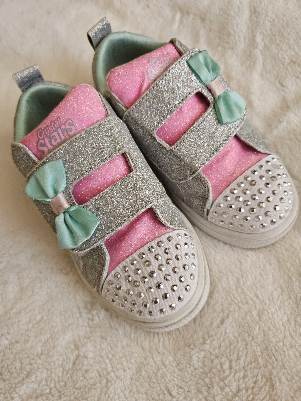 Skechers Crystal Stars Light-up Sneakers